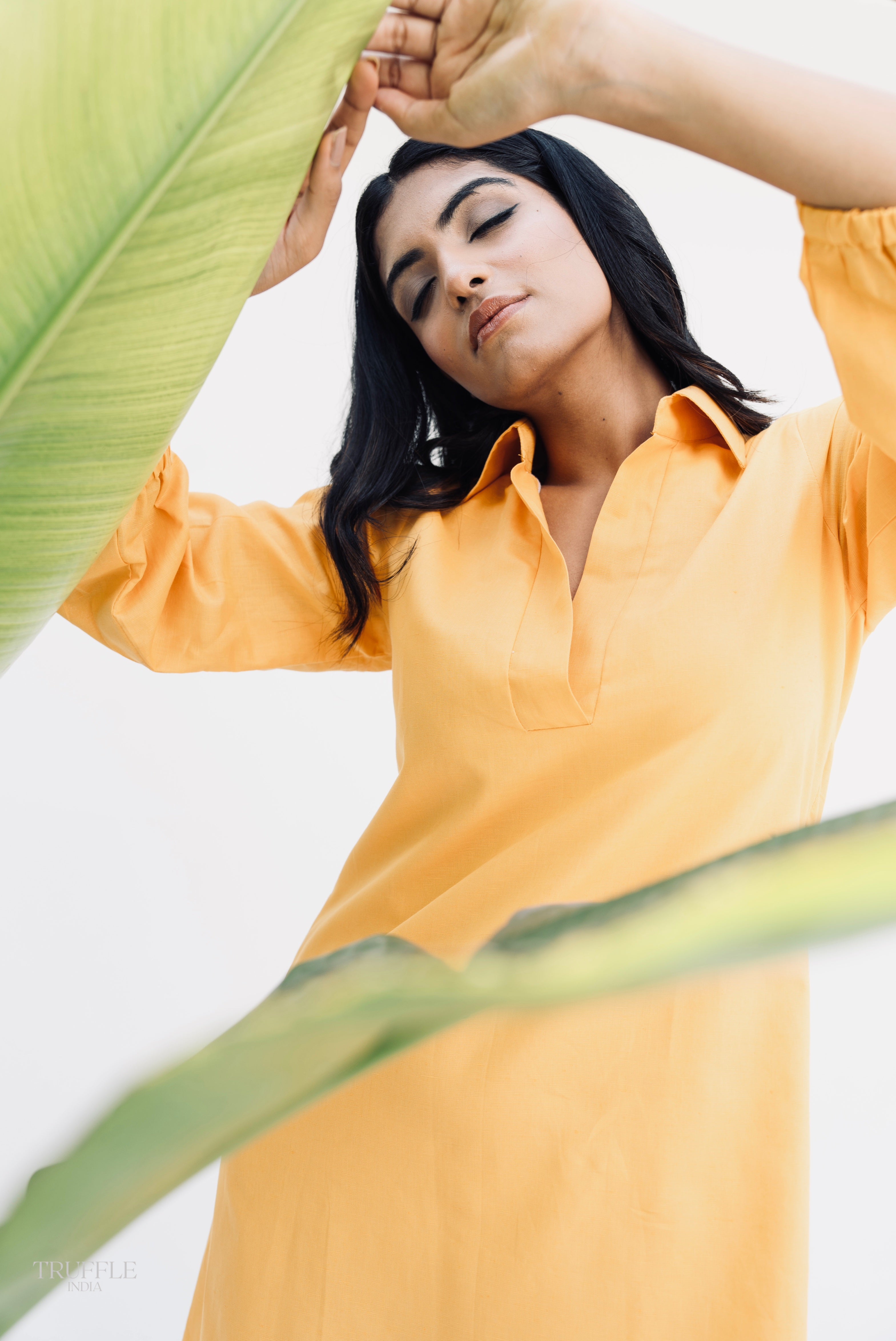 SUNSET LINEN SHIRT DRESS XXL