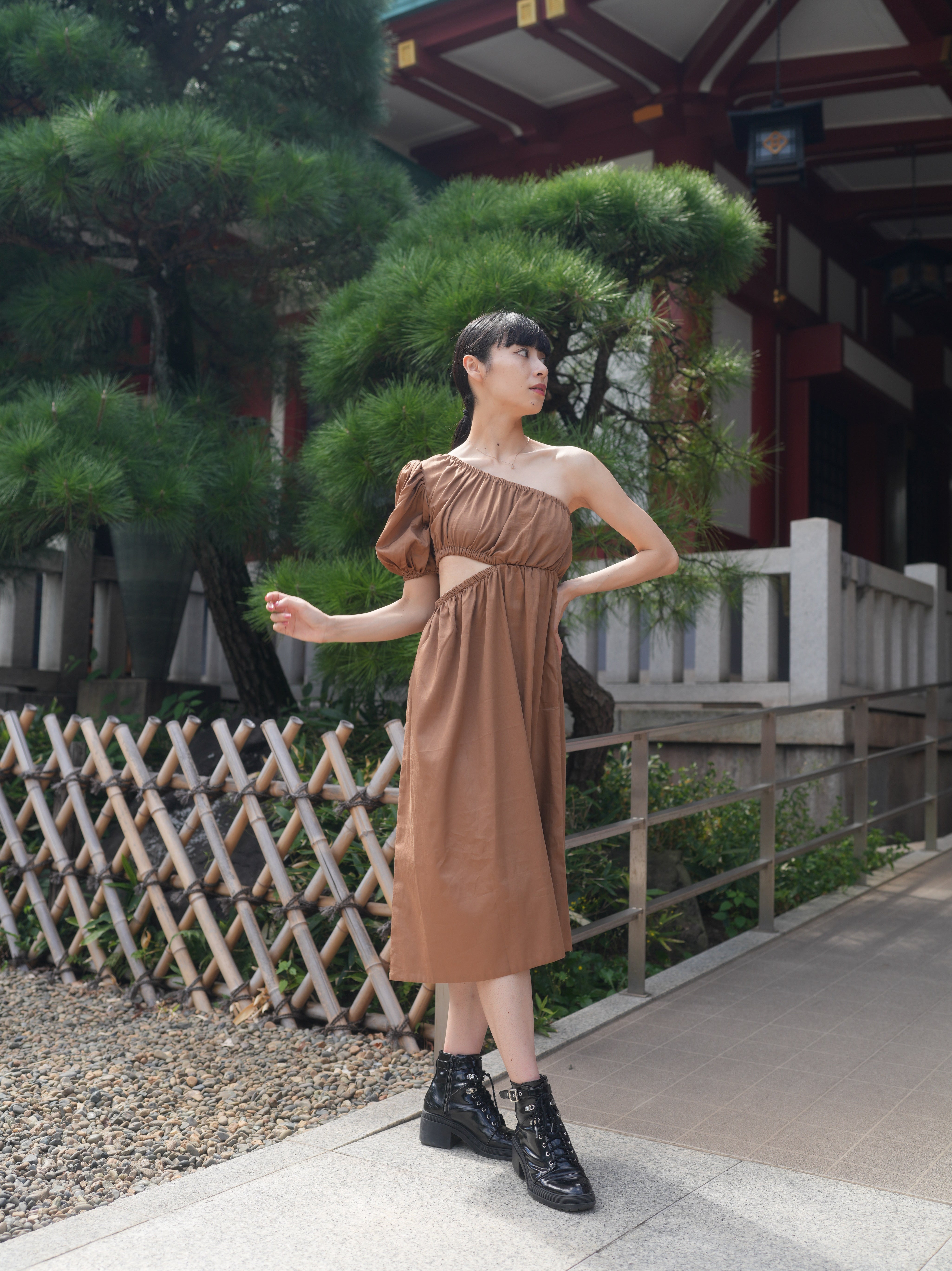 COCO ONE SHOULDER DRESS