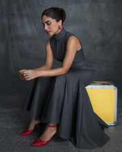 CHARCOAL DRESS