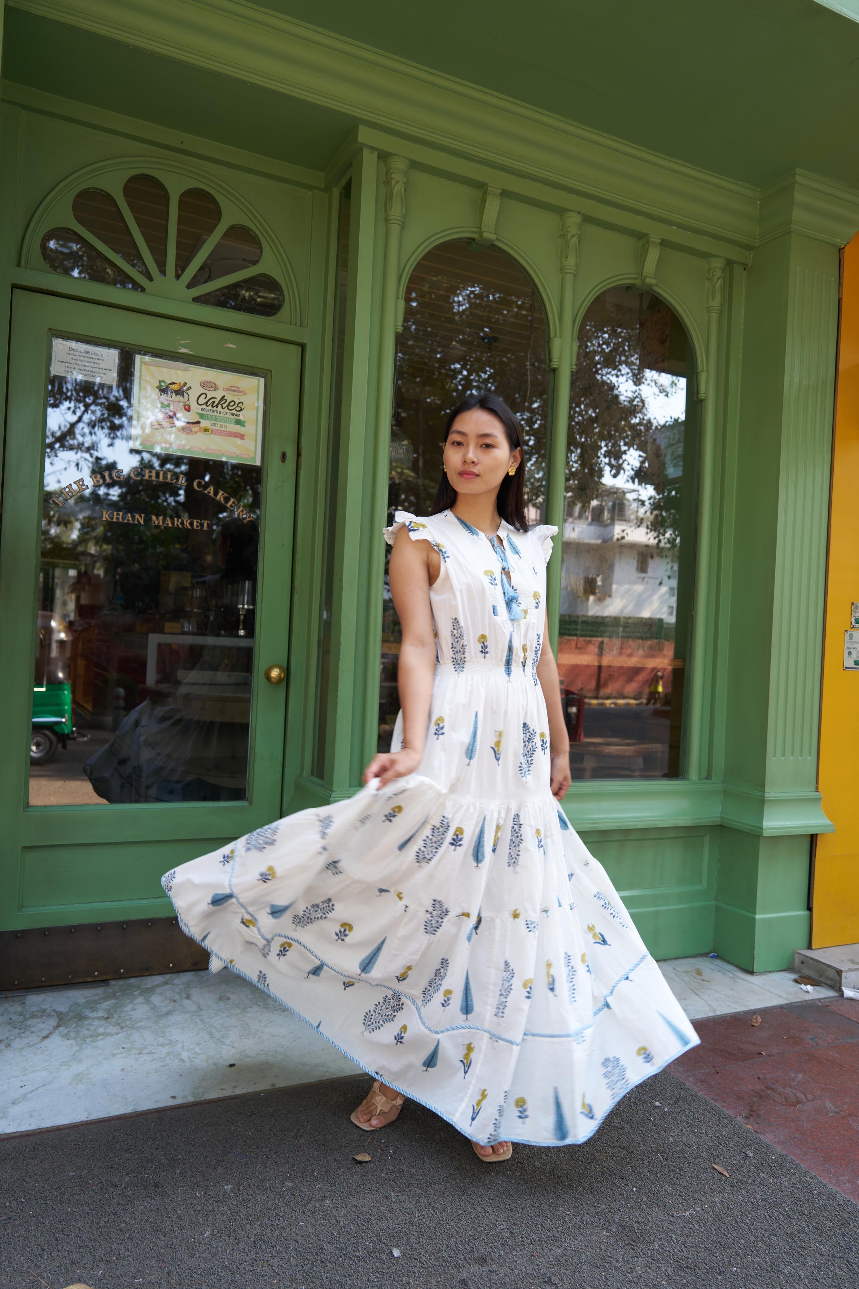 FERN & PETAL MAXI DRESS