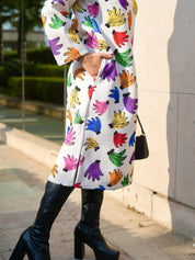 URBAN MONKEY HOODIE DRESS