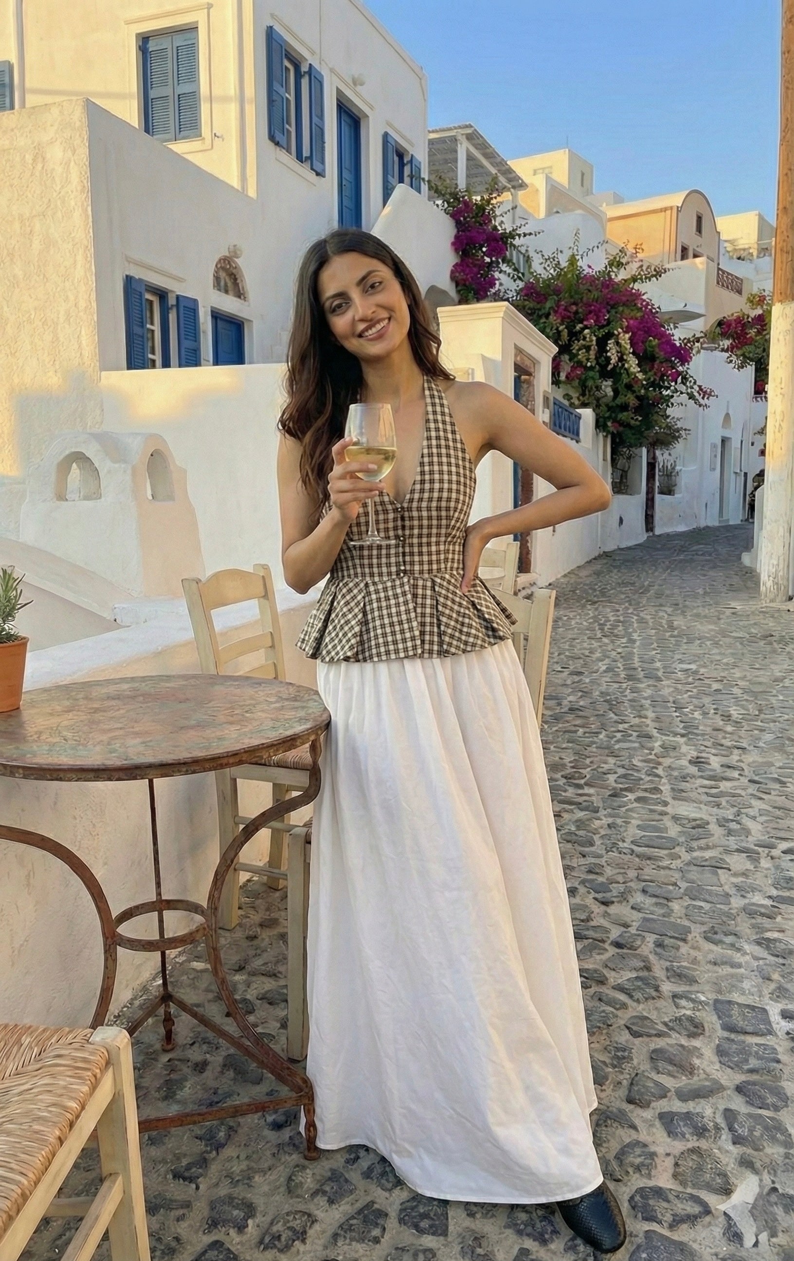 JET SET GINGHAM SKIRT SET