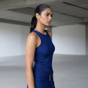MAISON COBALT DRESS