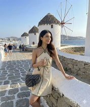 TRUFFLE ESCAPE DRESS