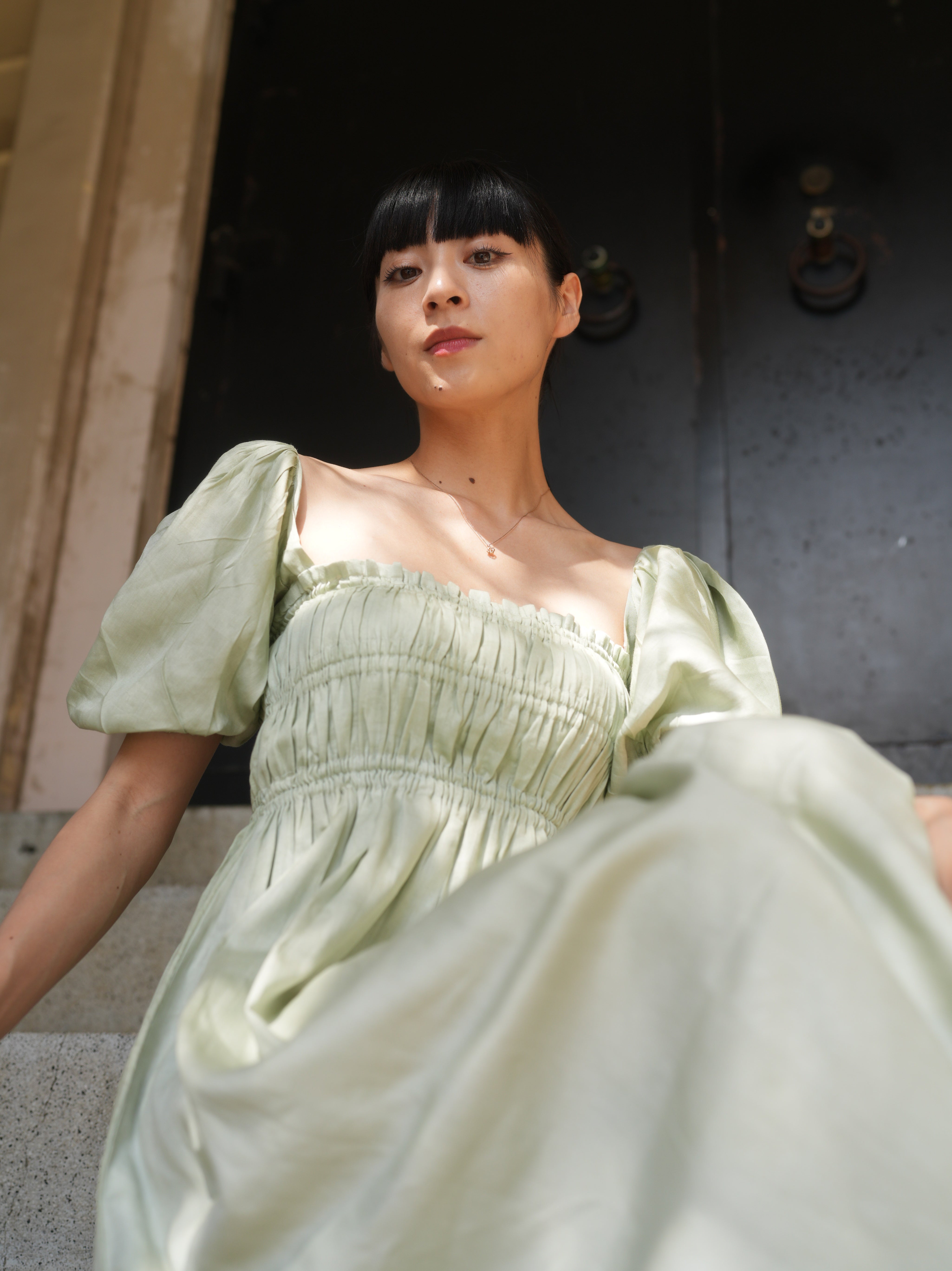 MINT GREEN MAXI DRESS