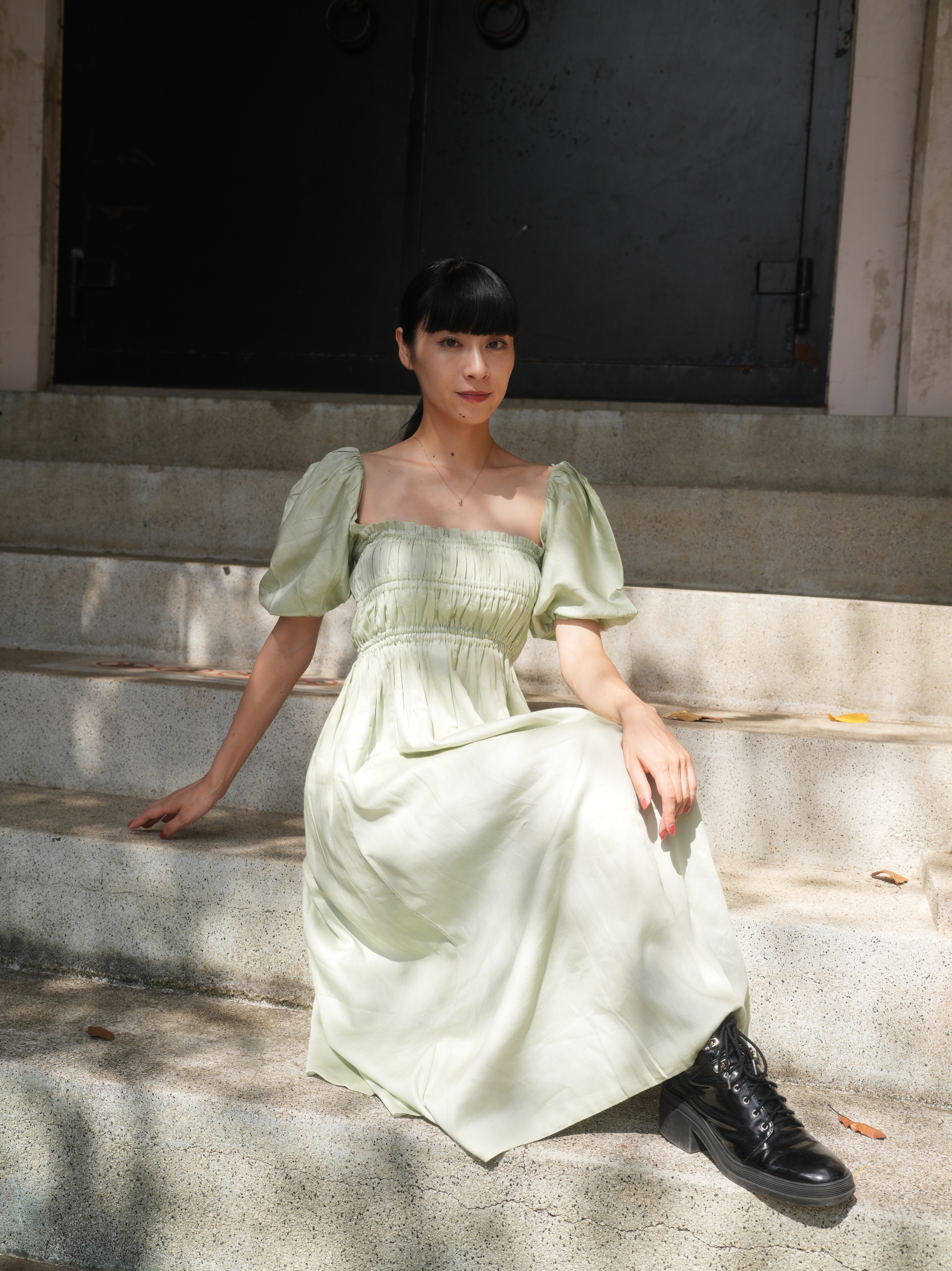 MINT GREEN MAXI DRESS