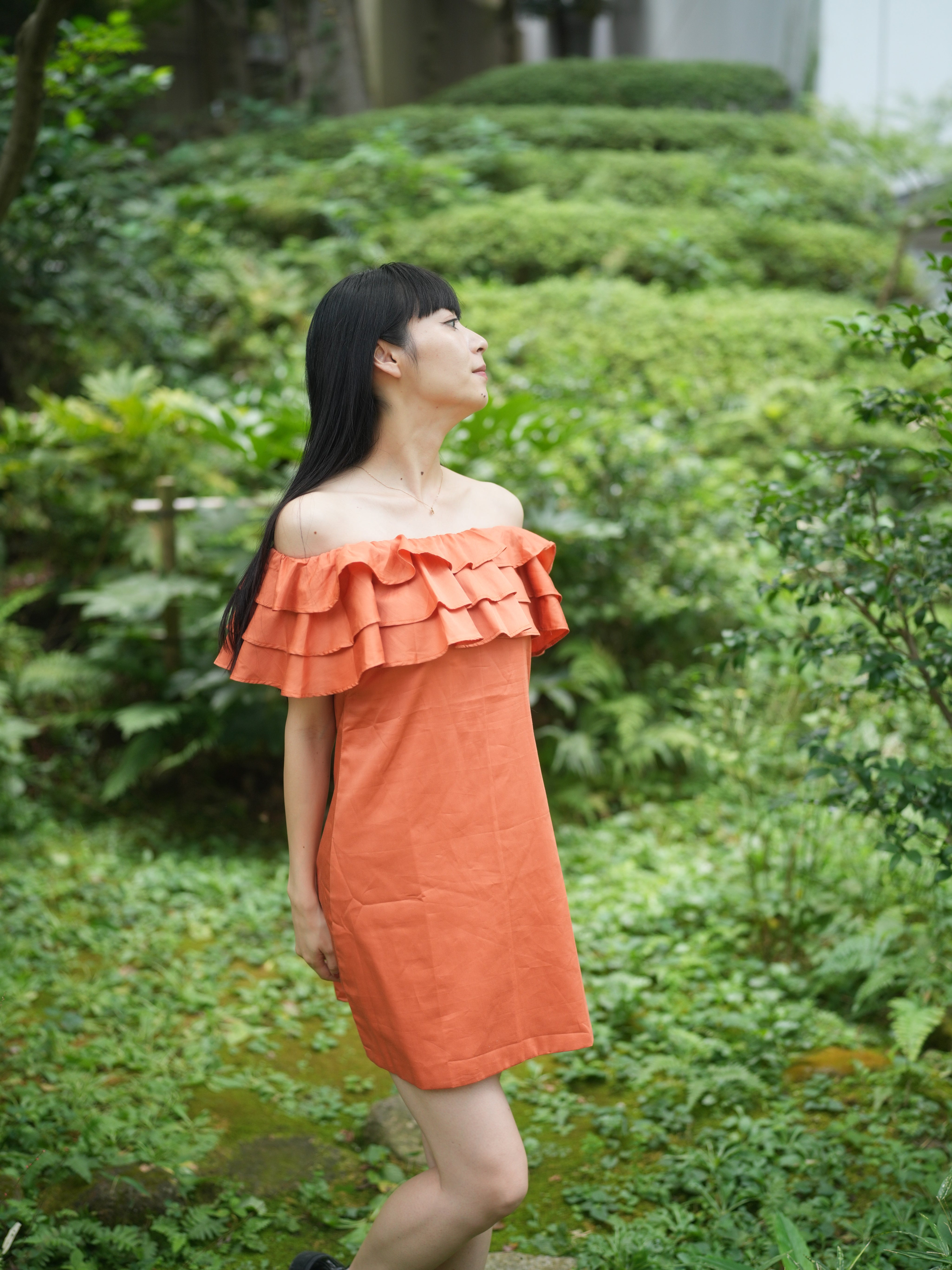 ORNG MINI DRESS