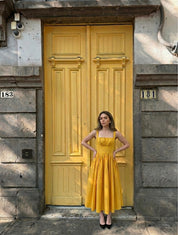 MUSTARD DRESS