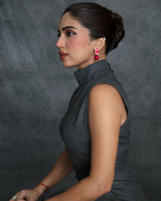 CHARCOAL DRESS