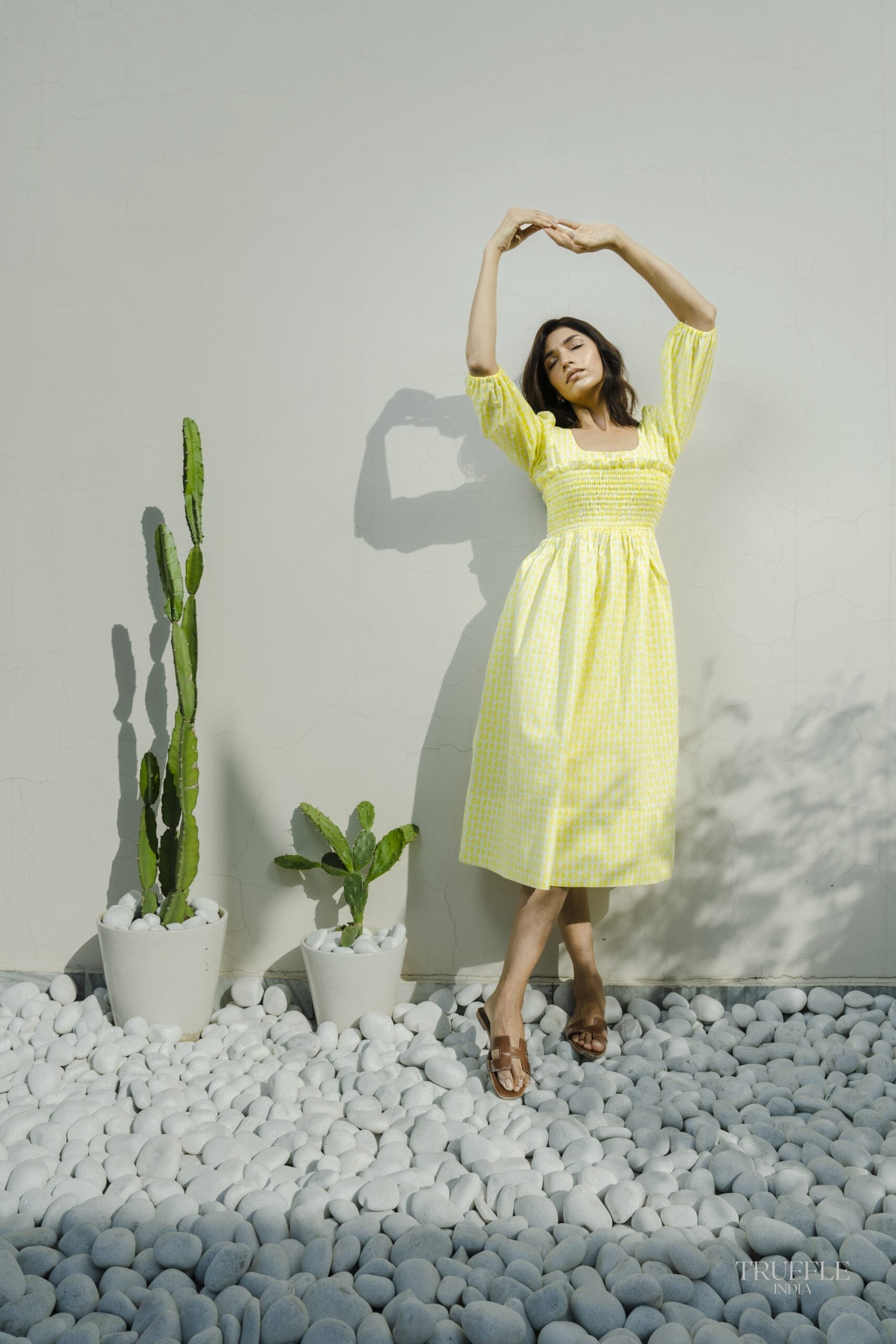 SNAP DRAGON BUMP DRESS