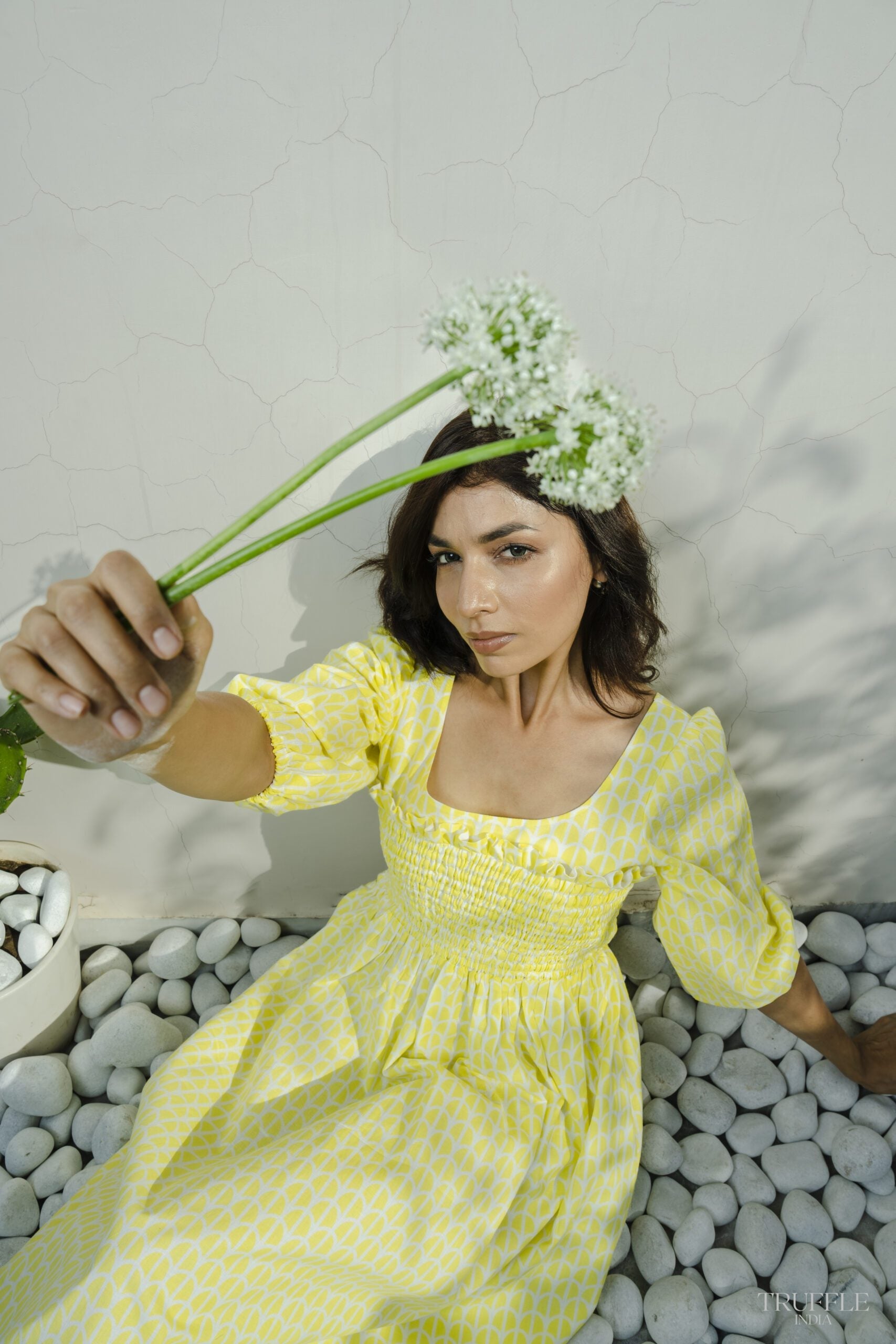 SNAP DRAGON BUMP DRESS