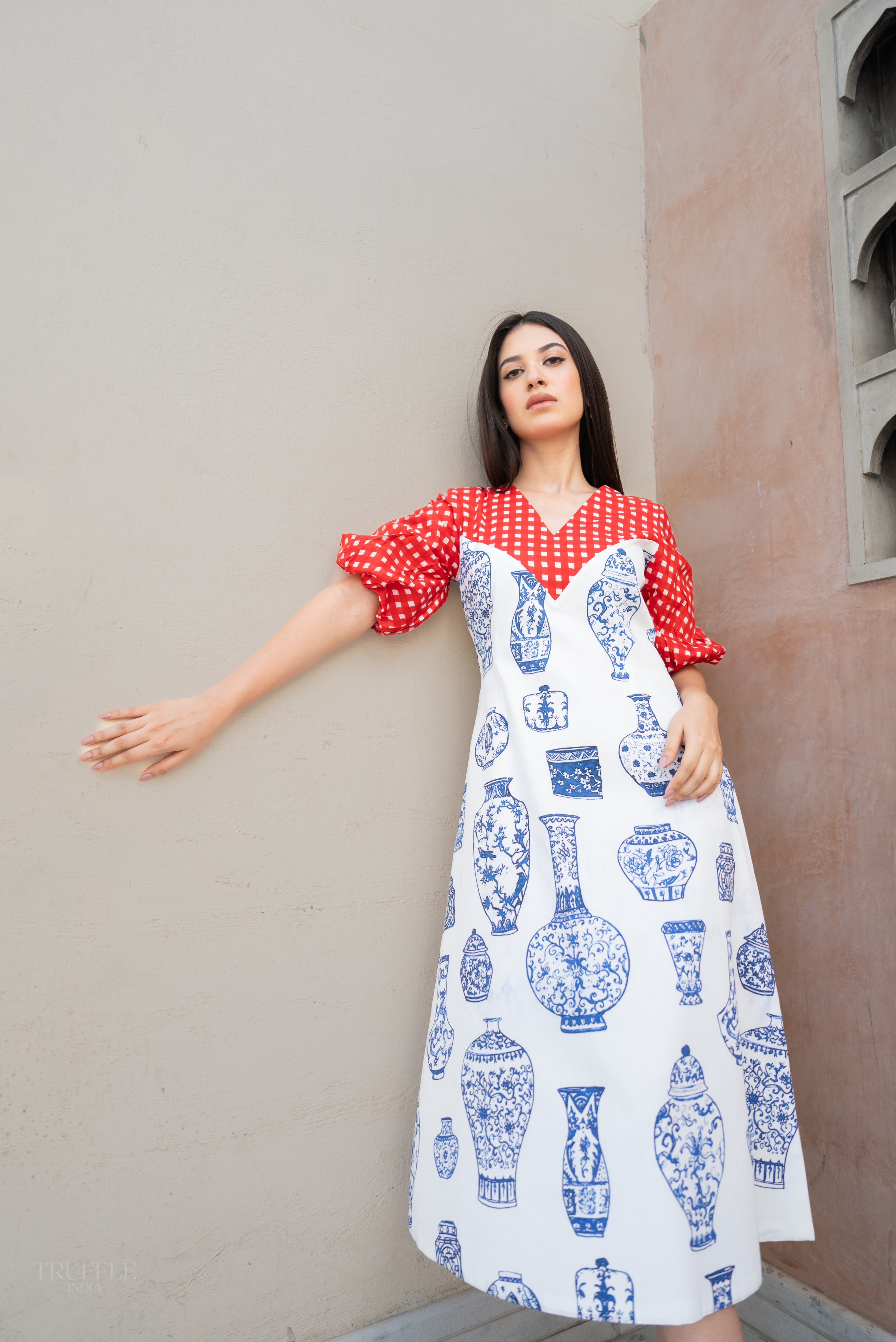 Blue Pottery Dress XL Blue Pottery Dress XL