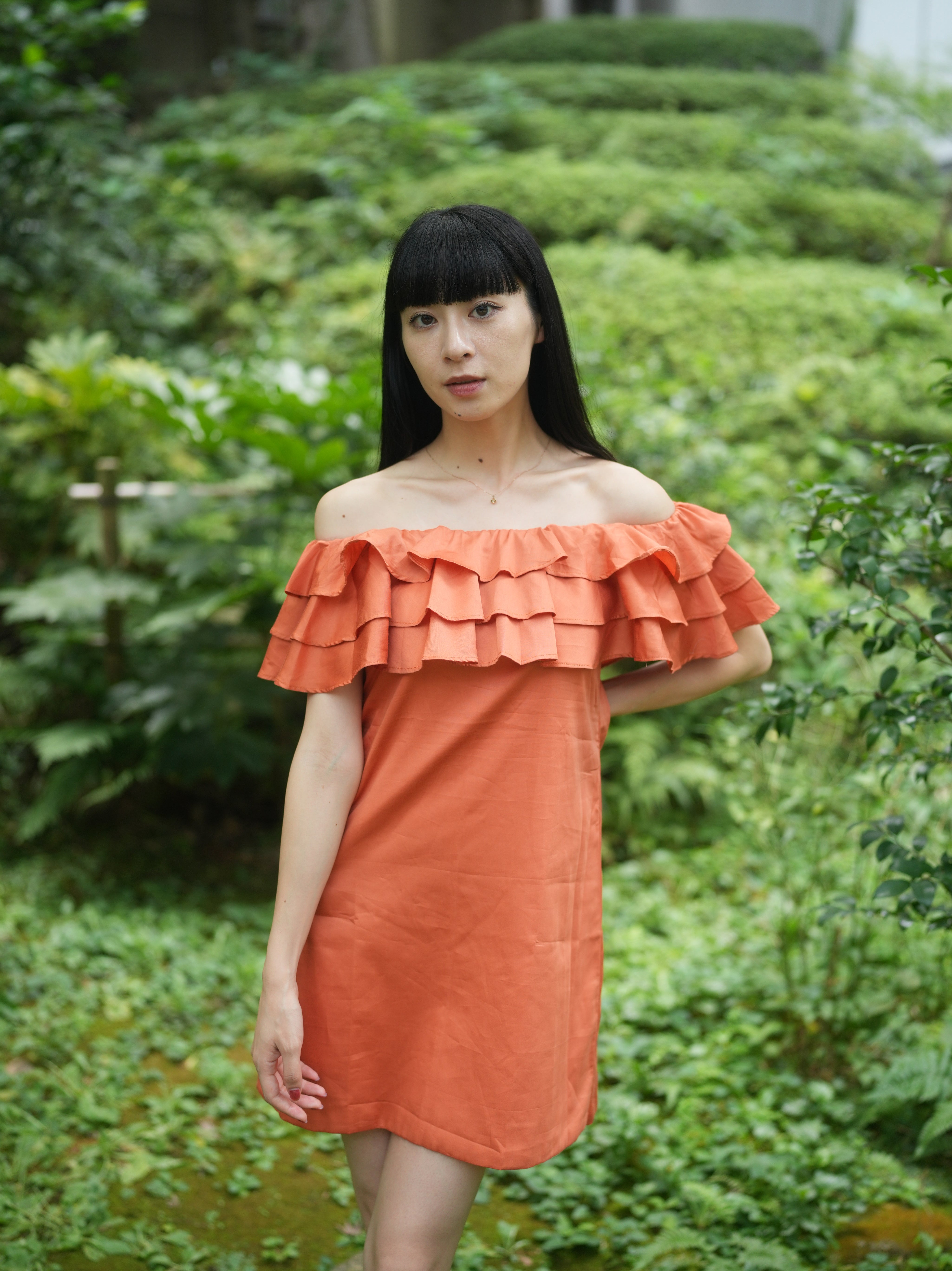 ORNG MINI DRESS