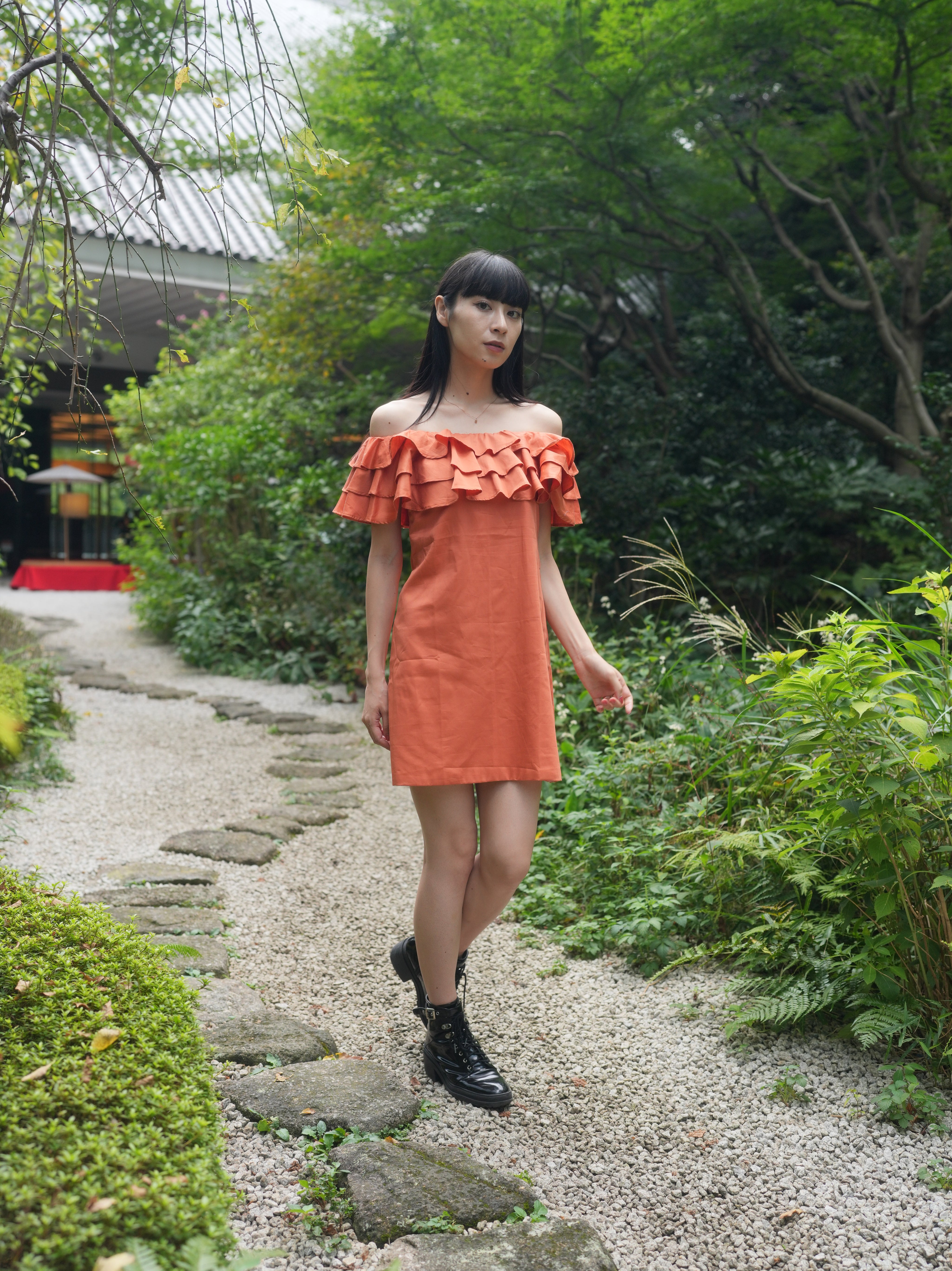 ORNG MINI DRESS