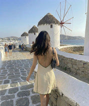 TRUFFLE ESCAPE DRESS