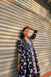 LIGHT AND SHADOW DRESS
