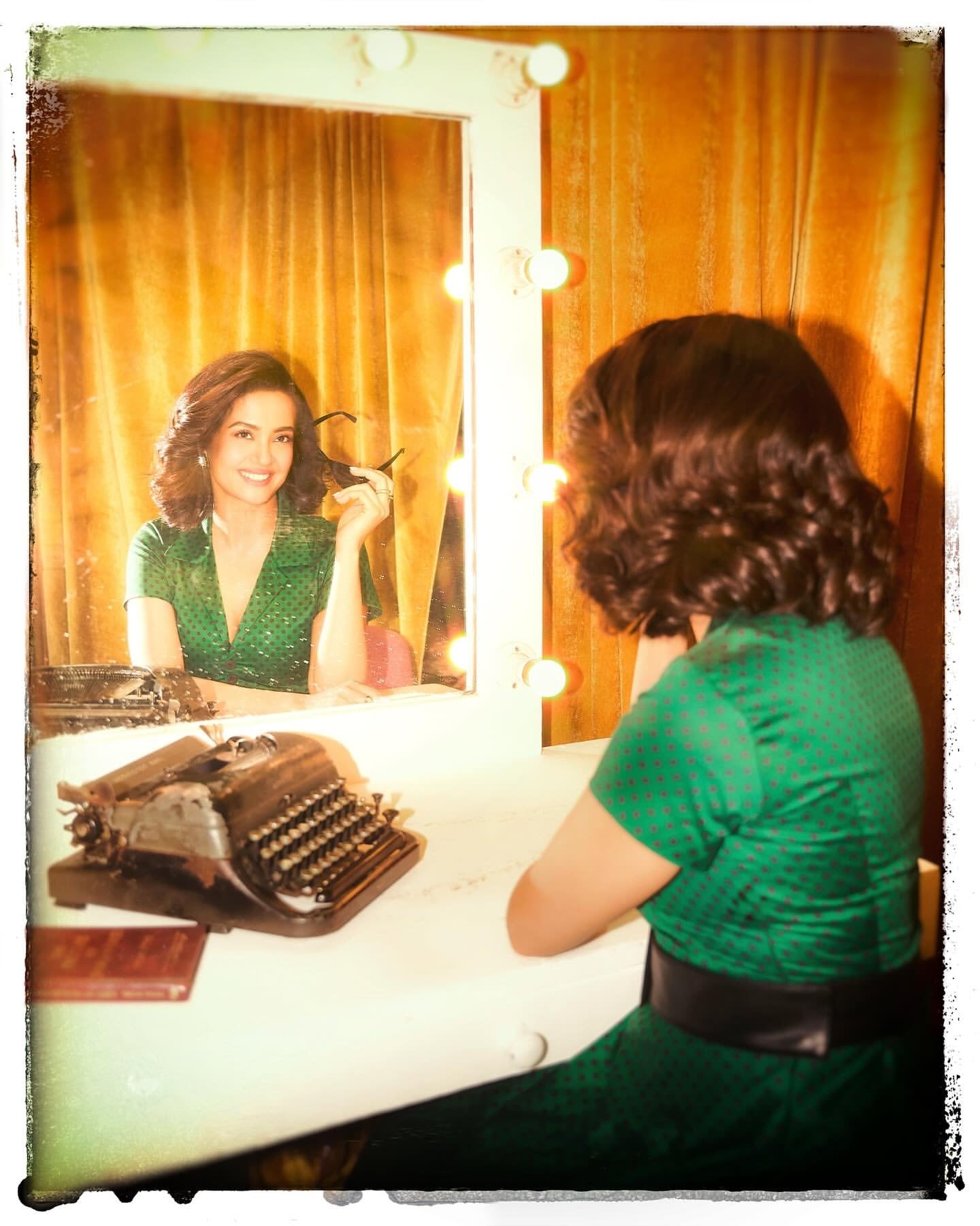 VINTAGE POLKA DRESS