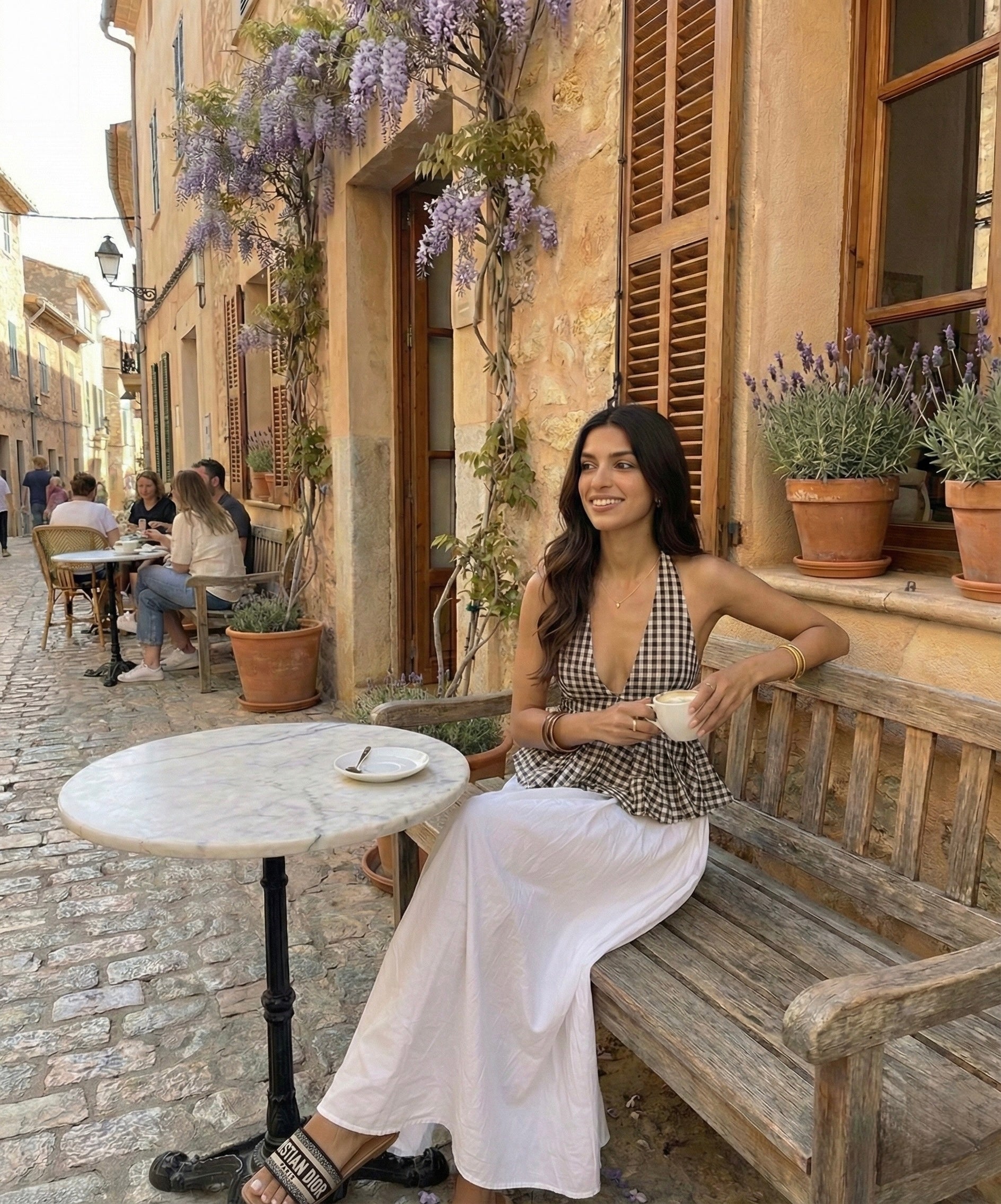 JET SET GINGHAM SKIRT SET