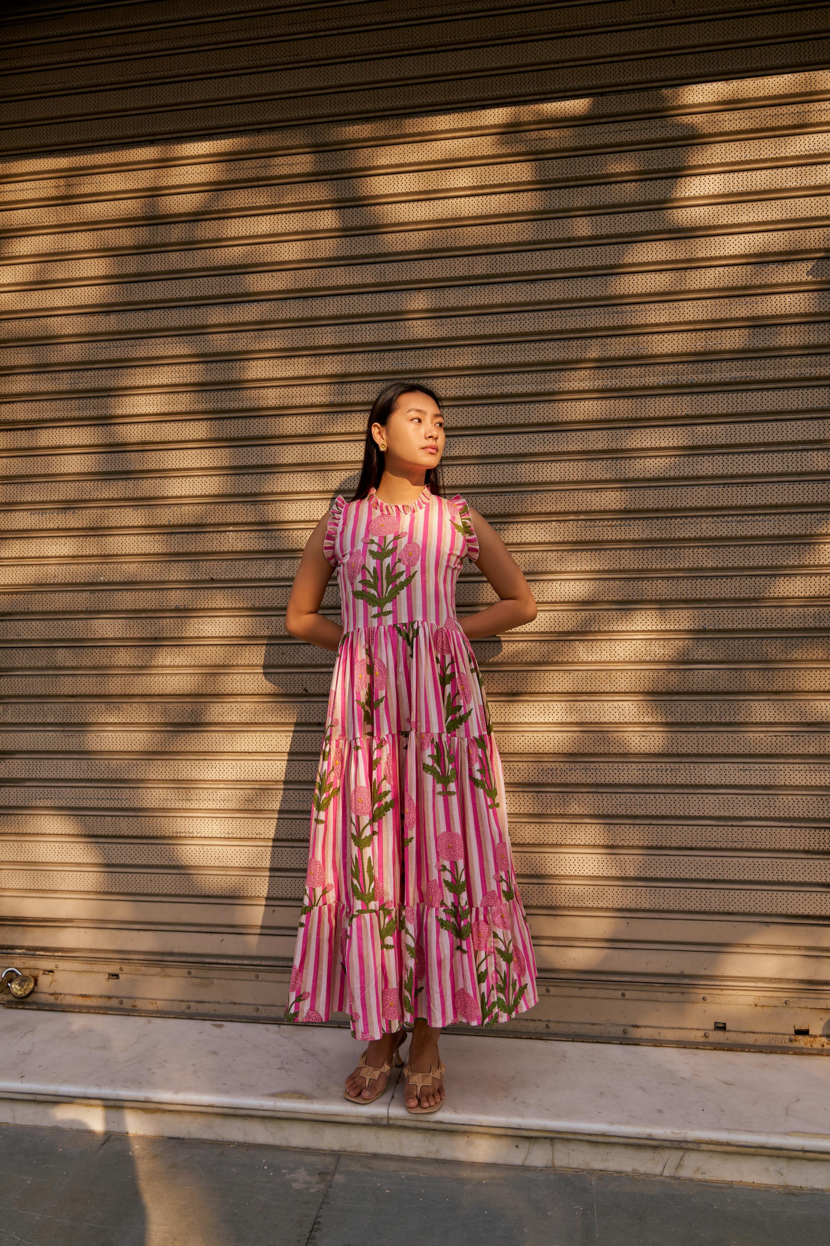 PICNIC PETAL  DRESS