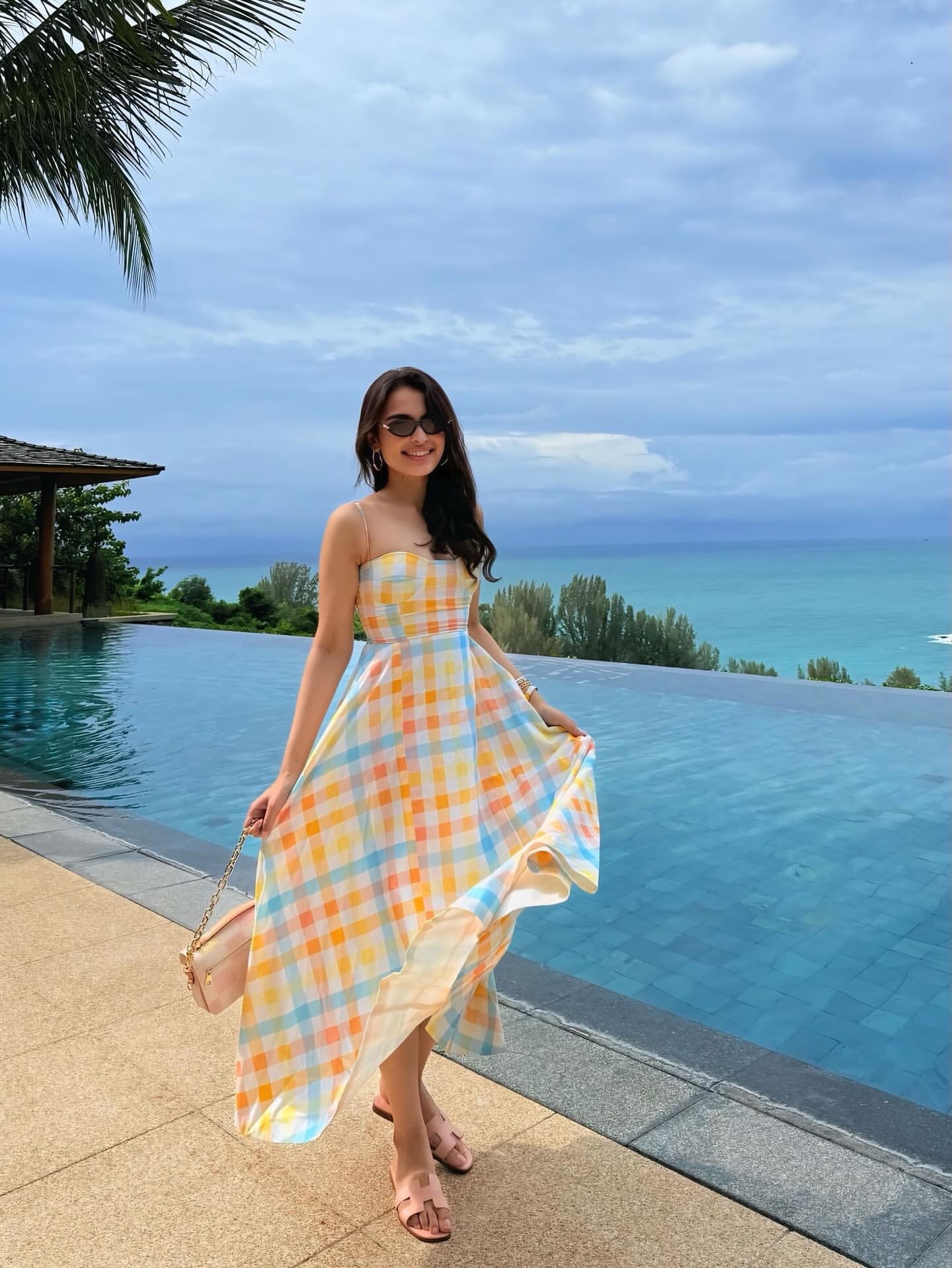 PASTEL  CHECKERED DRESS
