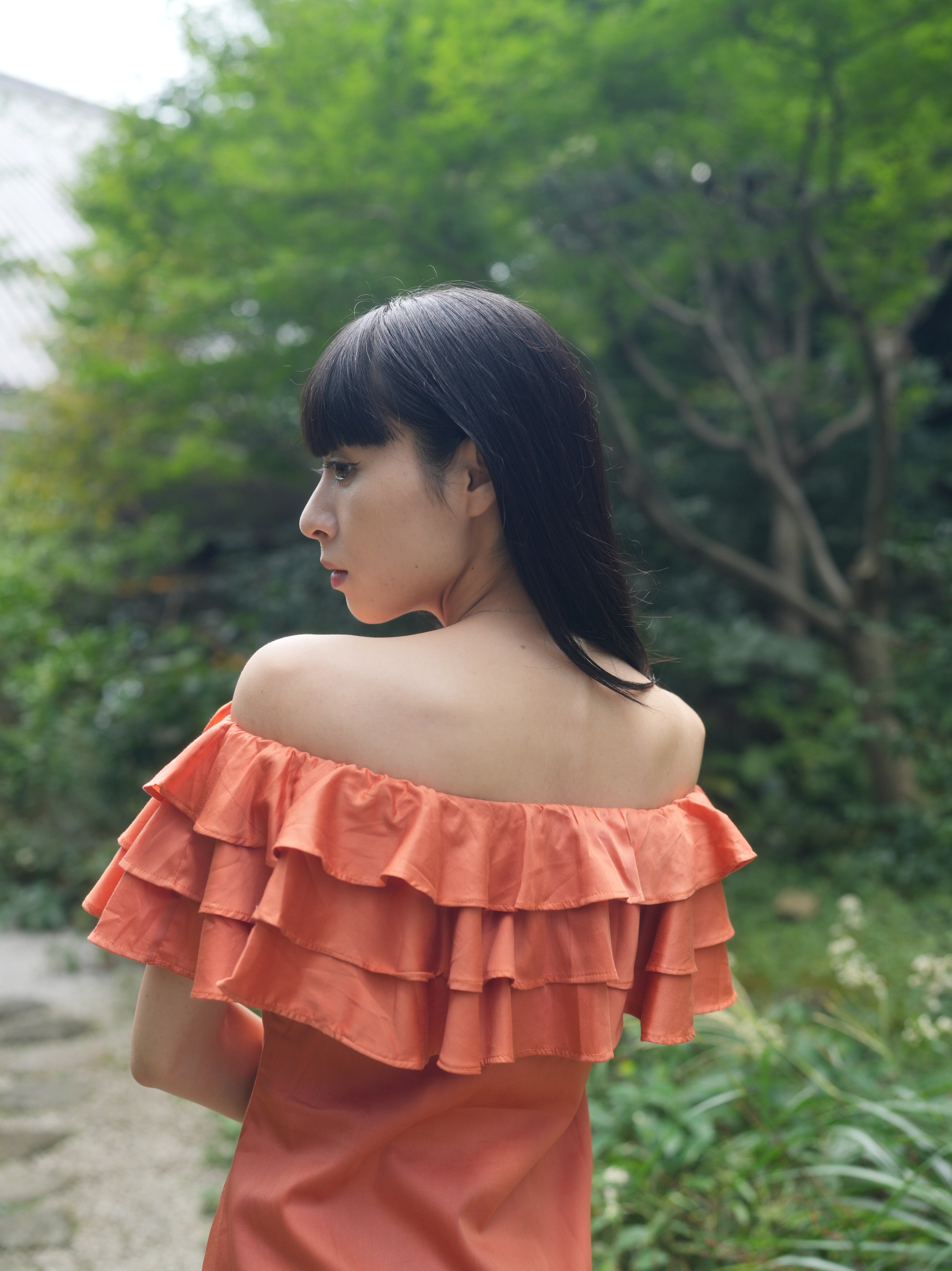 ORNG MINI DRESS