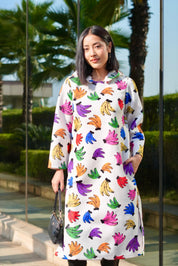 URBAN MONKEY HOODIE DRESS