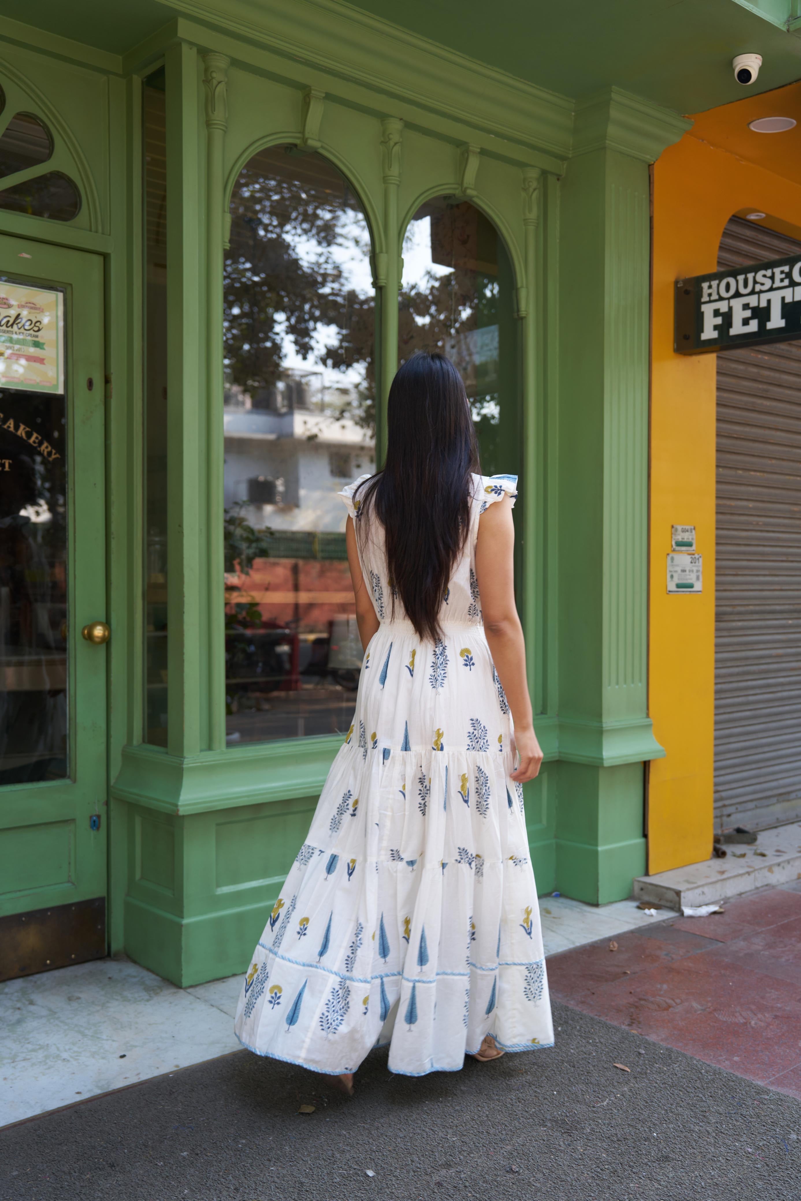 FERN & PETAL MAXI DRESS