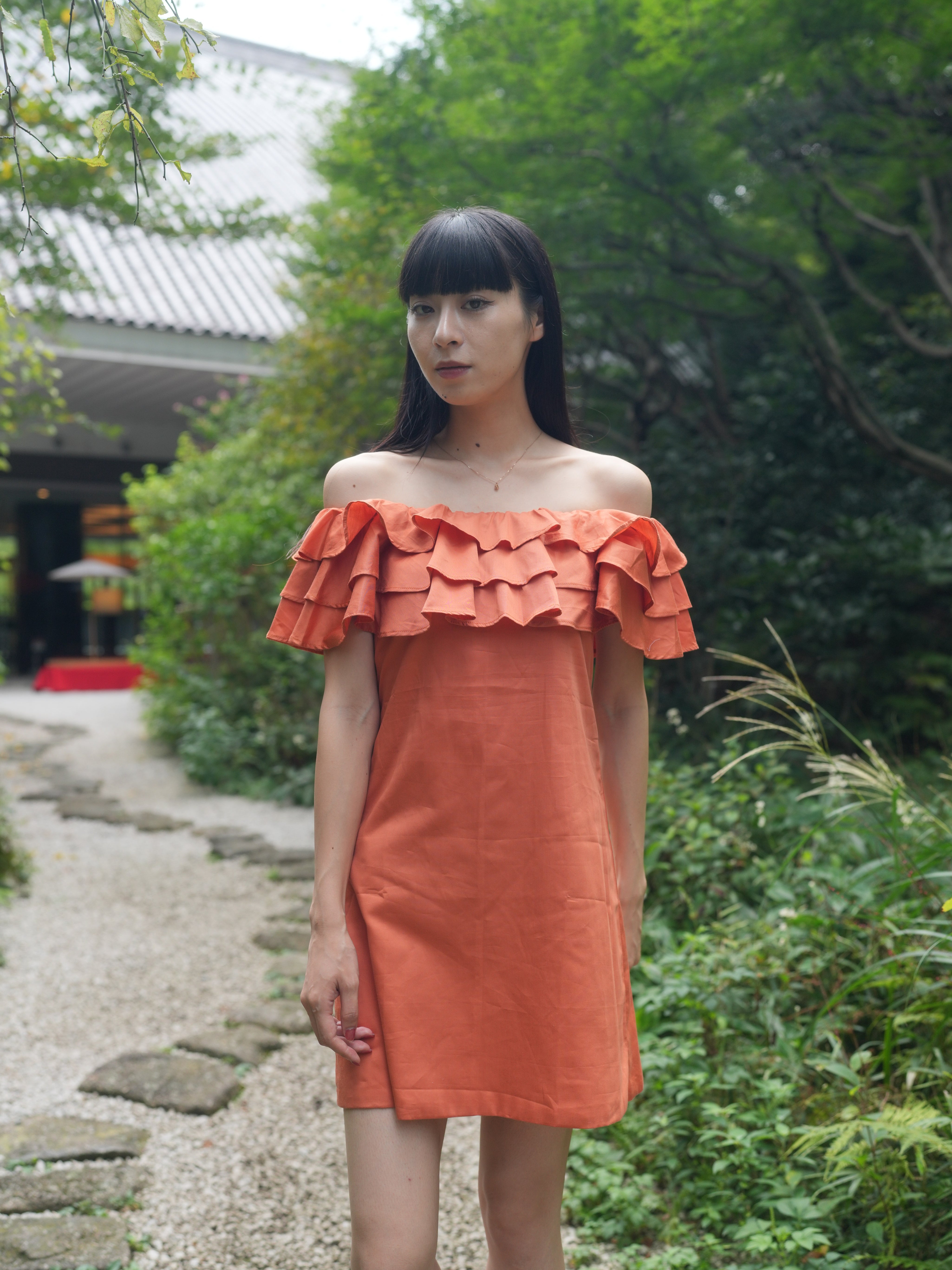 ORNG MINI DRESS