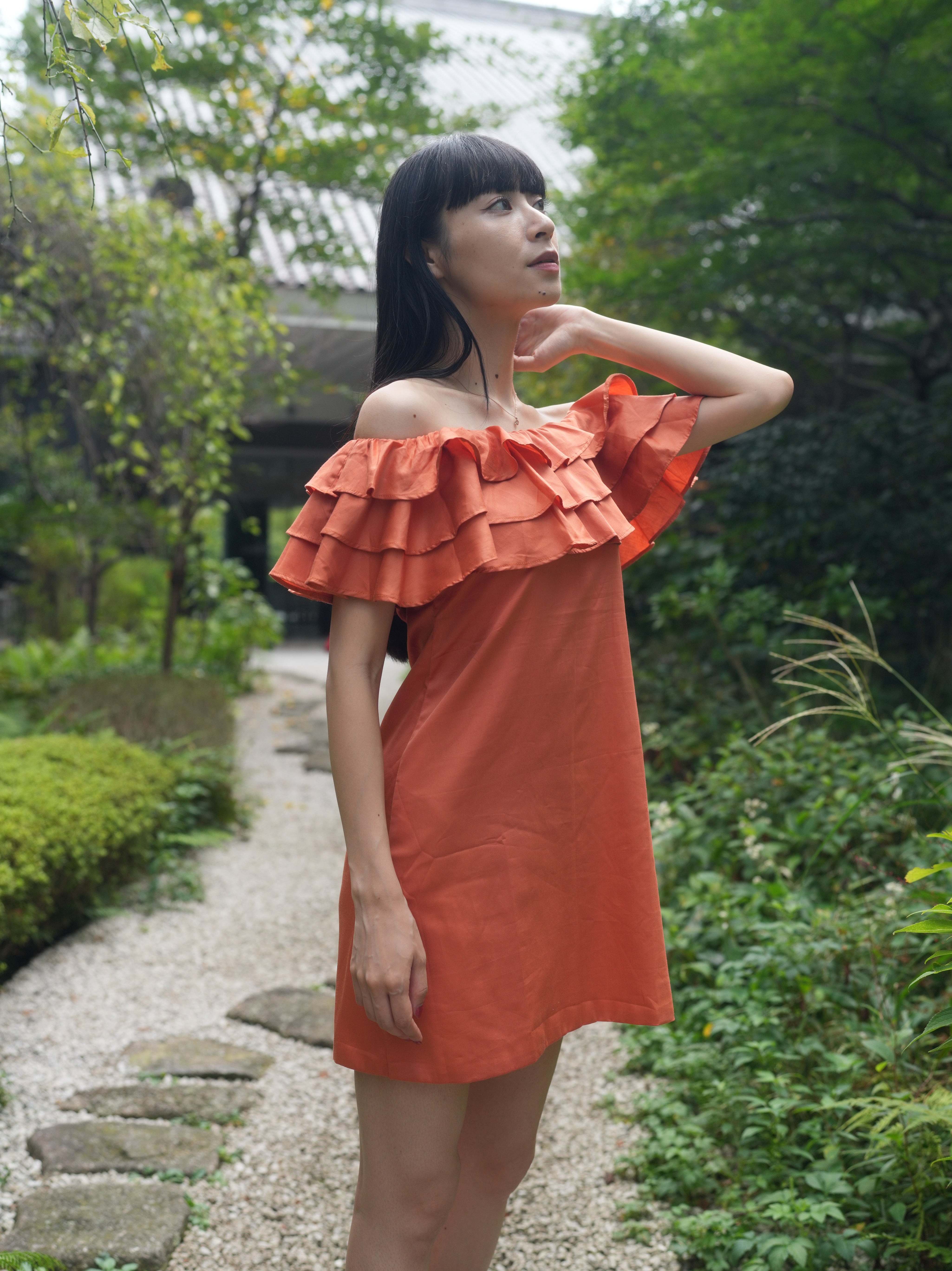 ORNG MINI DRESS