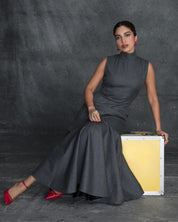 CHARCOAL DRESS