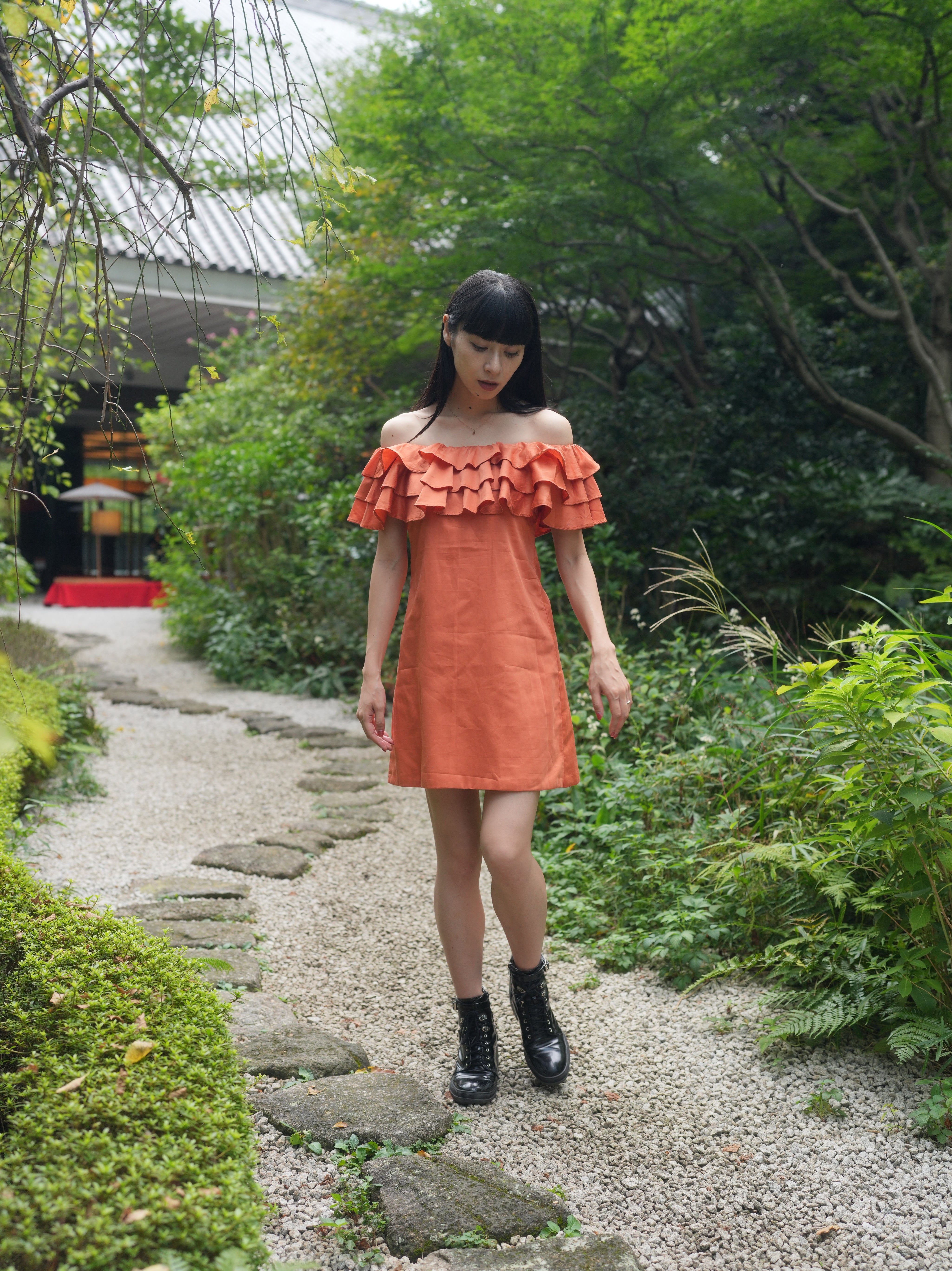 ORNG MINI DRESS