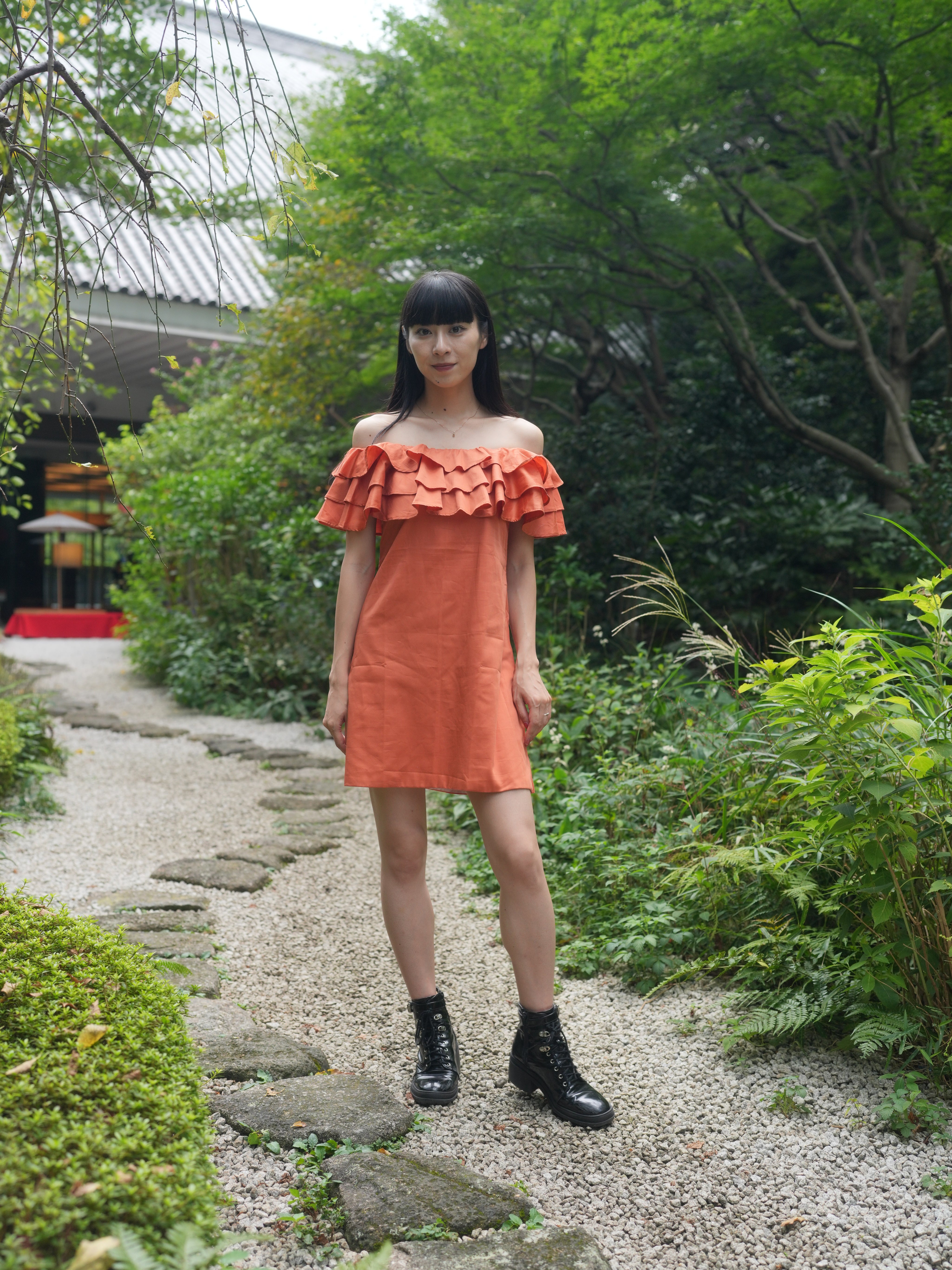 ORNG MINI DRESS