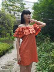 ORNG MINI DRESS
