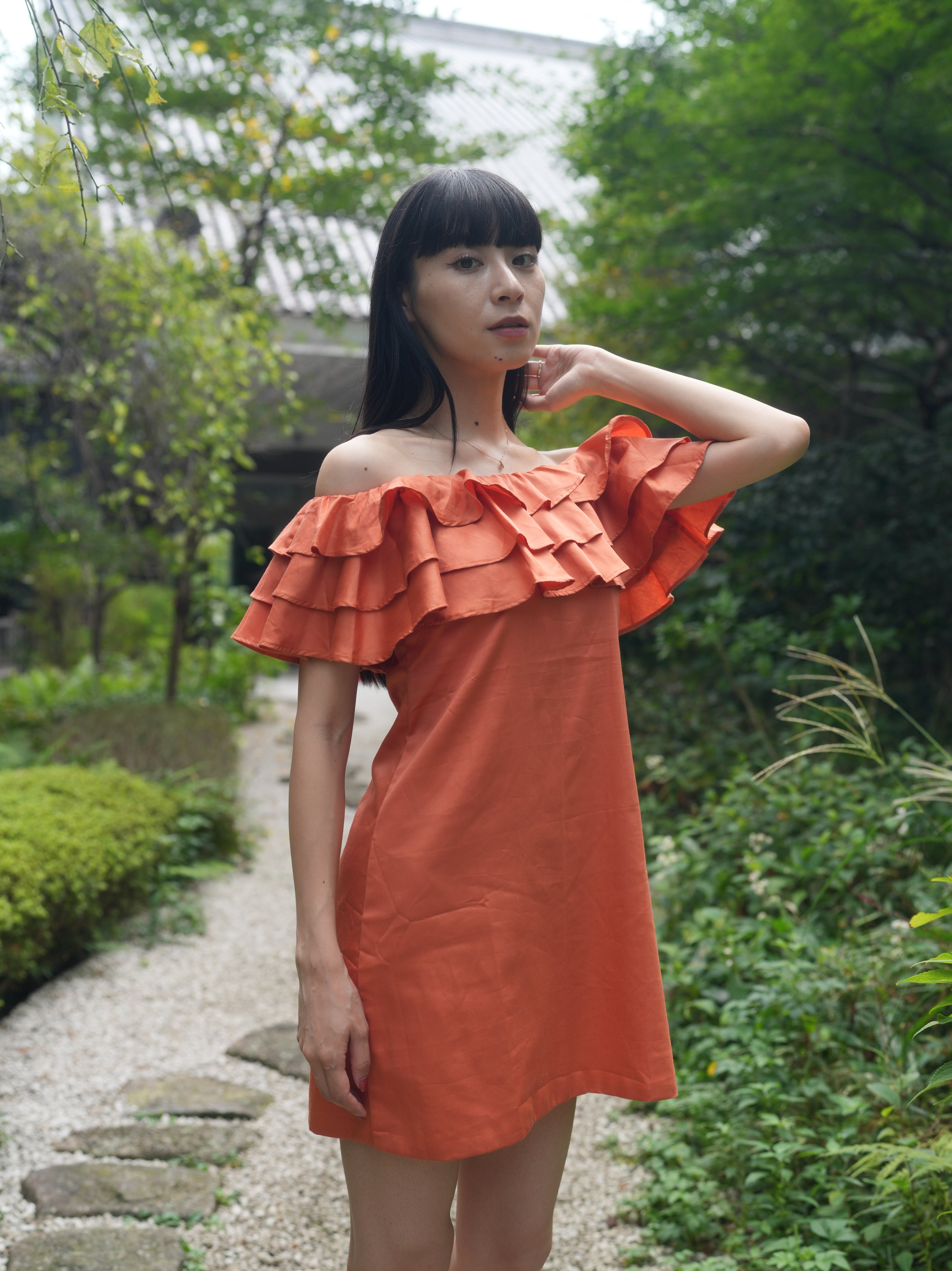 ORNG MINI DRESS