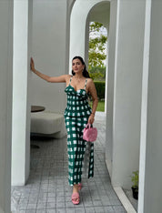 GREEN LIGHT SKIRT SET