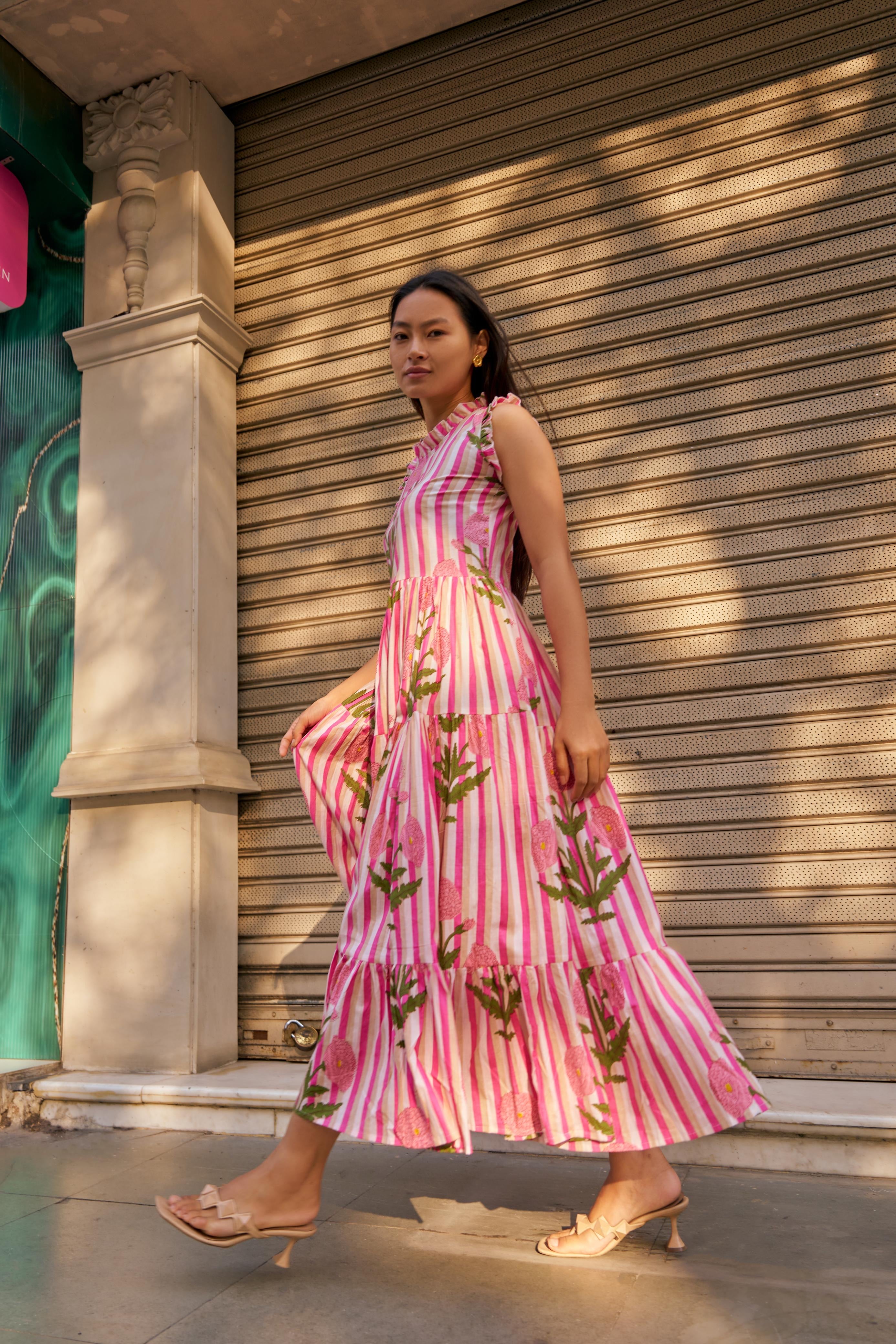 PICNIC PETAL  DRESS