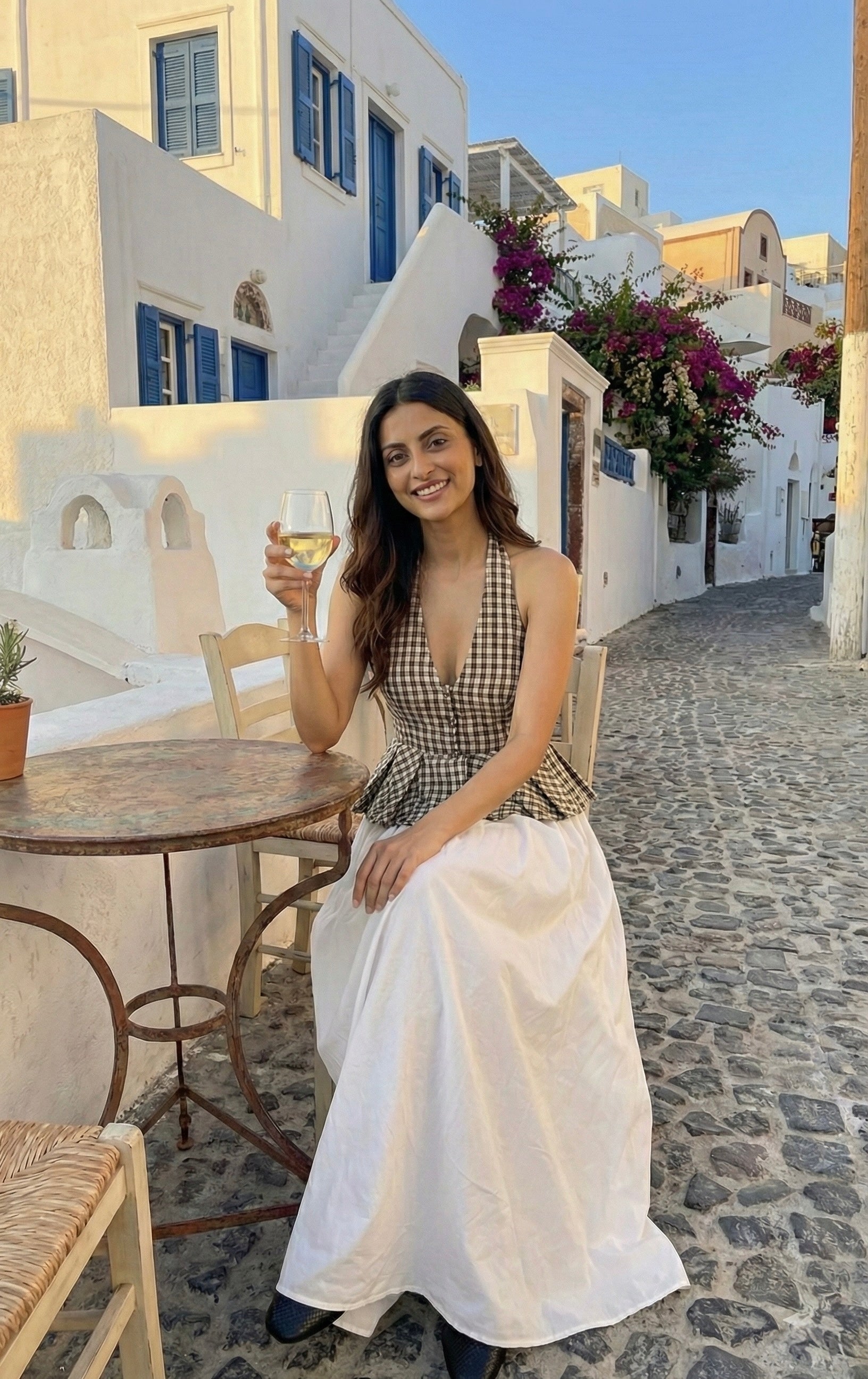 JET SET GINGHAM SKIRT SET