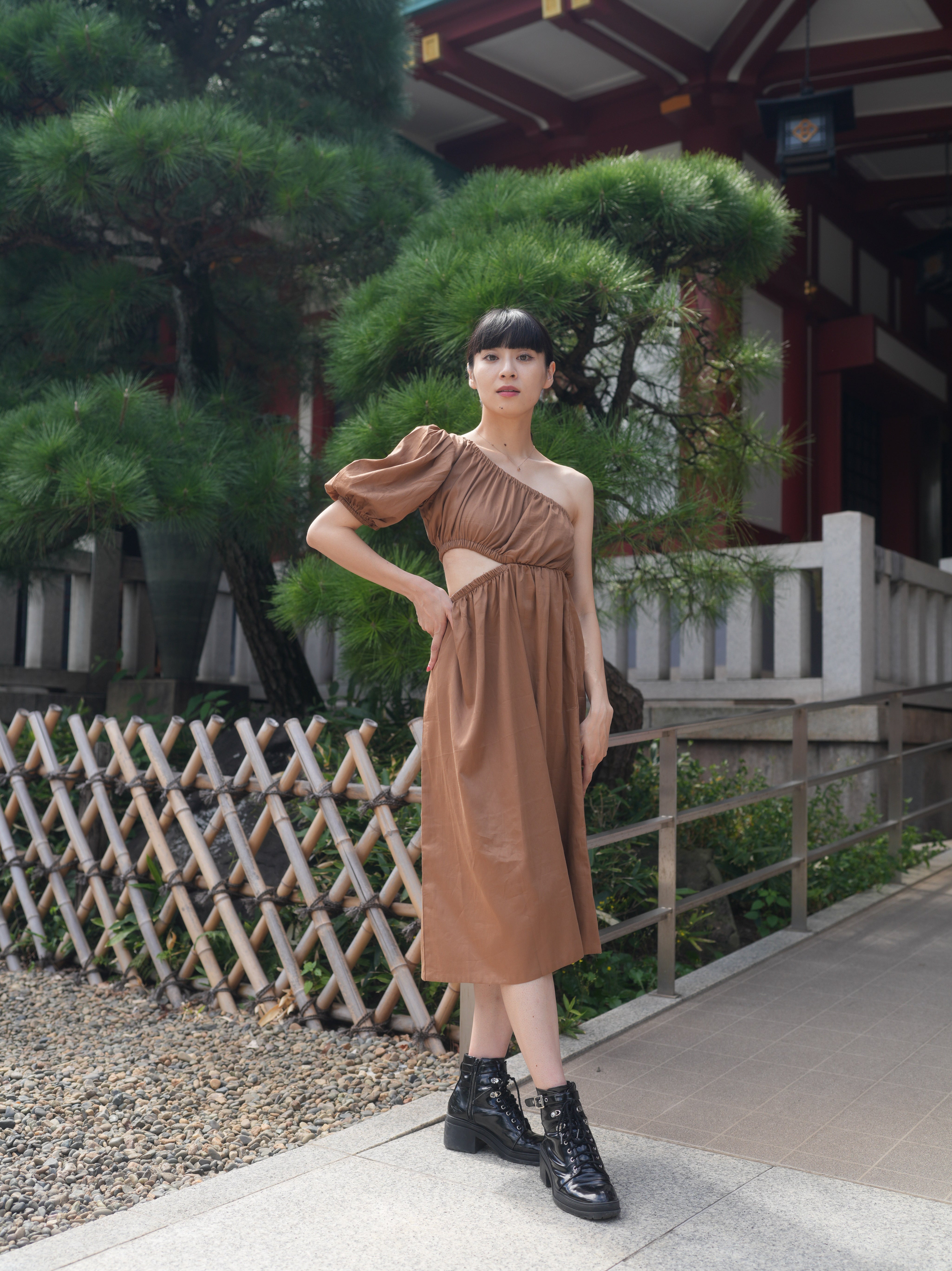 COCO ONE SHOULDER DRESS