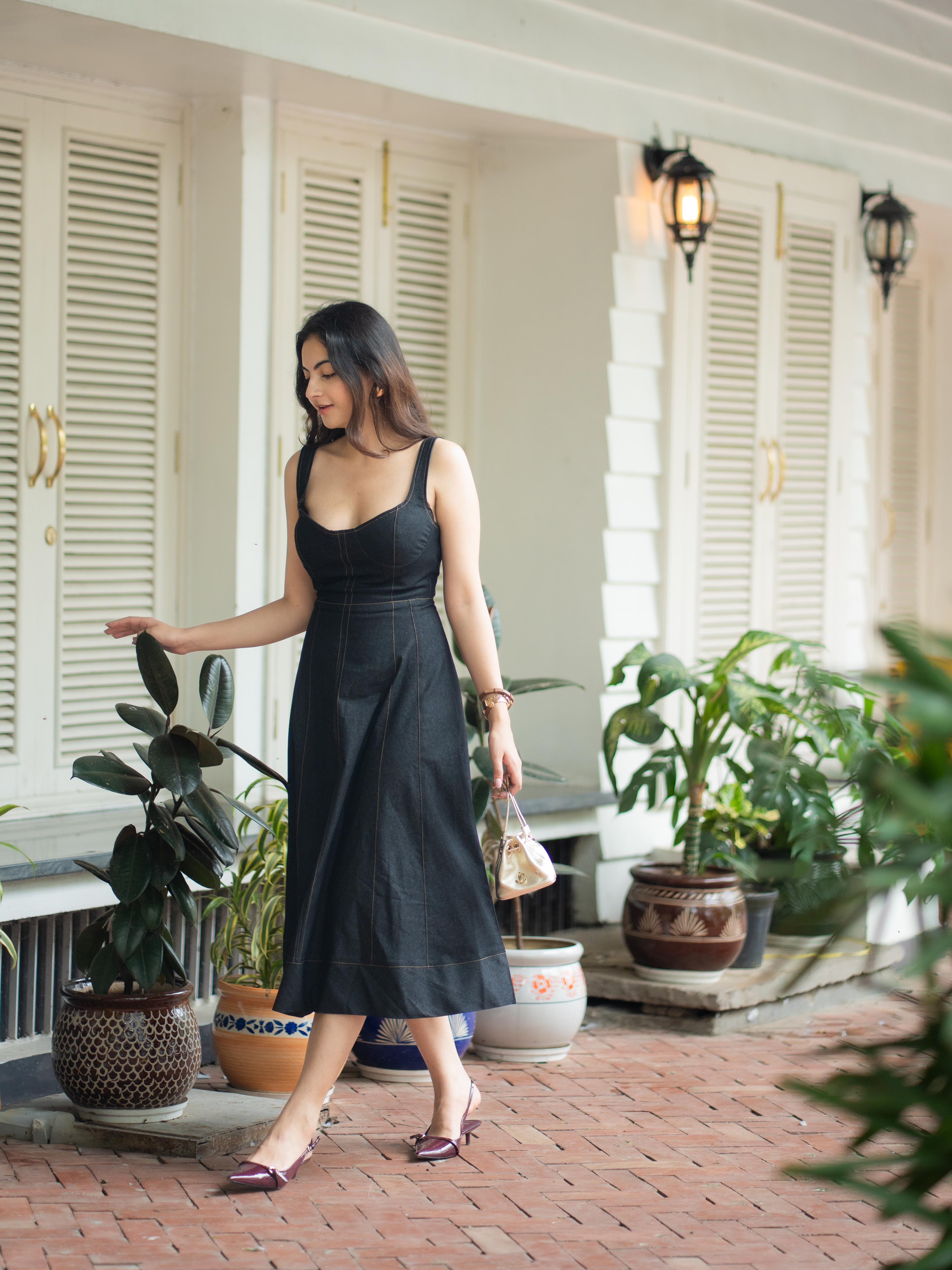 PROVENCE DENIM DRESS