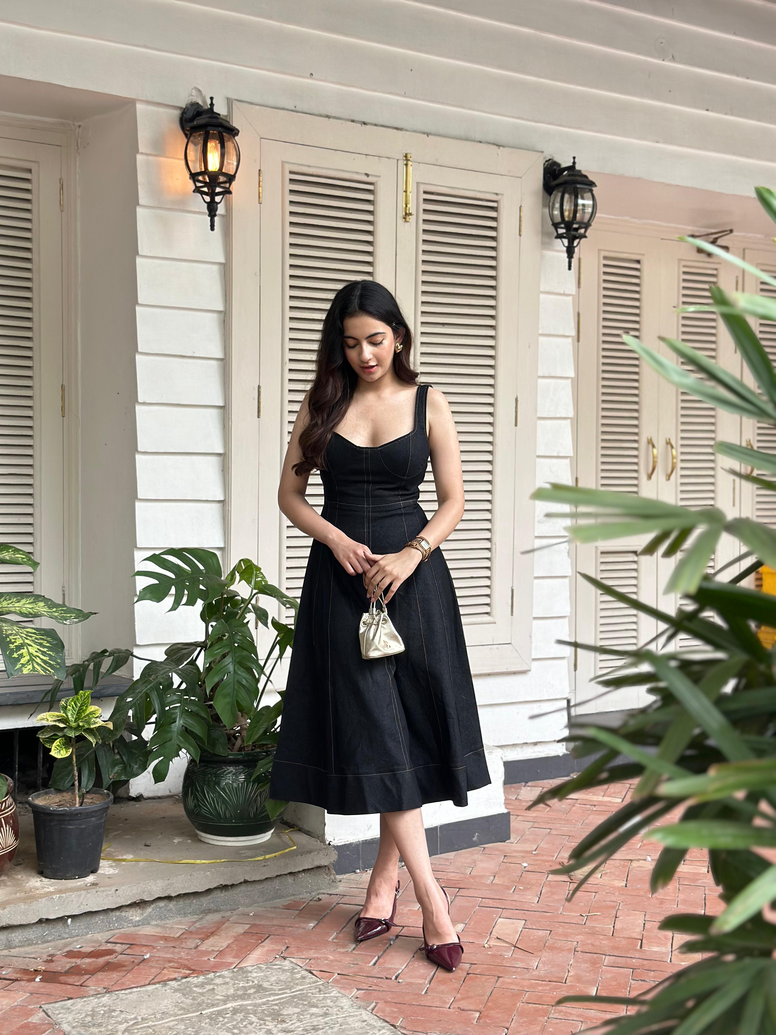 PROVENCE DENIM DRESS